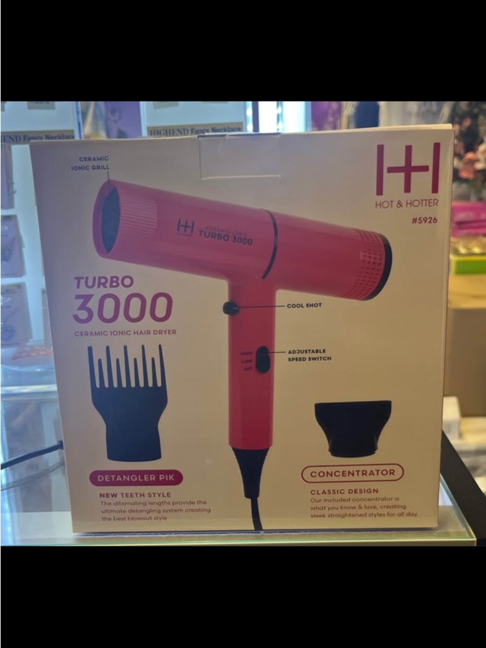 RED Turbo 3000 Ceramic Ionic Hair Dryer